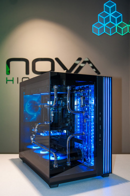 PC Build mit Custom Wasserkühlung im Black/Chrome Design