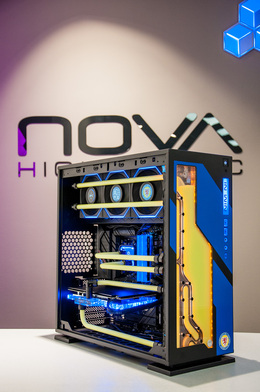 PC Build mit Custom Wasserkühlung im Eintracht Braunschweig Design