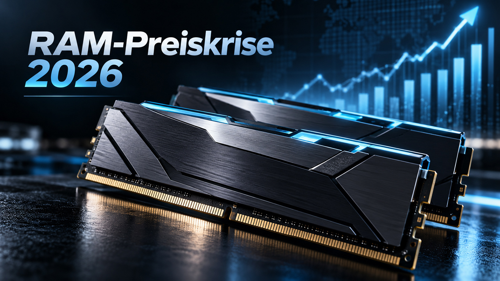 Hardwarepreiskrise 2026: RAM bis zu 450 % teurer