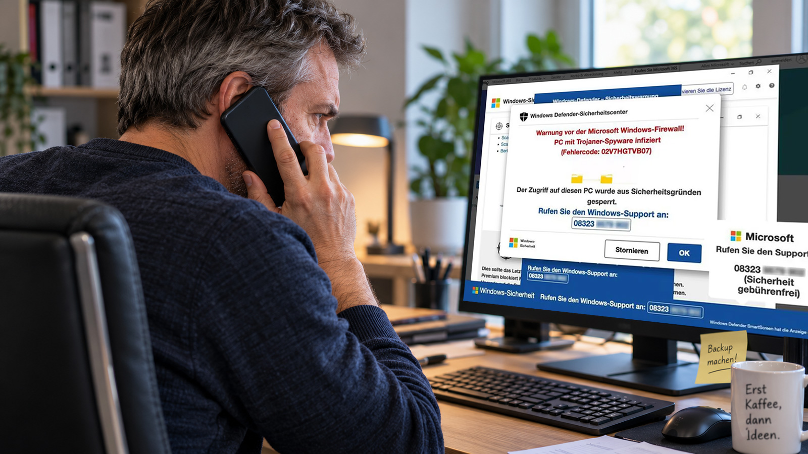 Warnung vor Fake-Microsoft-Anrufen | NEON24 Service-Tipp