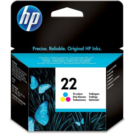 HP 22 Tintenpatrone mehrfarbig