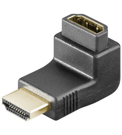 DINIC Adapter HDMI St. > HDMI Bu. Winkel