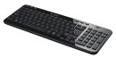 Logitech K360 Wireless Keyboard Black Glamour, USB, DE