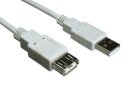 DINIC Kabel USB 2.0 Verlängerung AA 3m