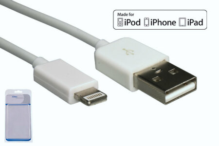 DINIC Kabel USB 2.0 A > Lightning 1m