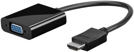 DINIC Adapter HDMI > VGA (Converter HDMI Stecker > VGA Buchse)
