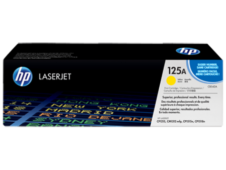 HP CB542A No.125A yellow