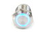 Phobya Vandalismus  / Klingeltaster 19mm, blau beleuchtet, mit Schraubkontakten 6pin