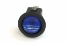 Phobya Wippschalter Rund - beleuchtet blau - 1-polig...