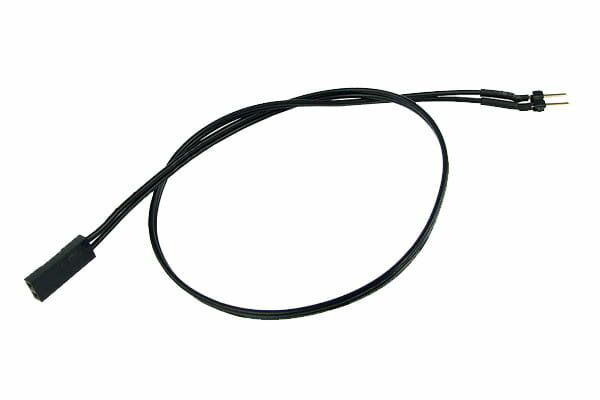 Phobya 2pin-Kabel Verlängerung Buchse/Stecker - 30cm, 4,85 €