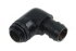 Alphacool HF 13mm (1/2") Schlauchanschluss 90° drehbar G1/4 mit O-Ring - Deep Black