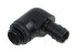 Alphacool HF 10mm (3/8") Schlauchanschluss 90° drehbar G1/4 mit O-Ring - Deep Black