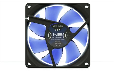 Noiseblocker NB-BlackSilentFan X1 Rev. 3.0  80mm