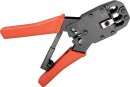 Crimpzange für Modularstecker inkl. Kabelschneider...