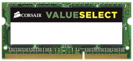 DDR3-1333 4GB Corsair ValueSelect SO-DIMM