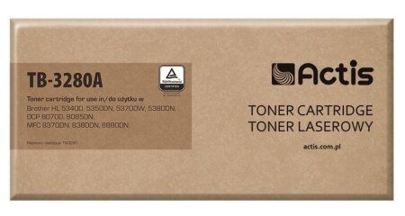 Actis Toner für Brother TN-3280 schwarz (8k)