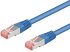 Goobay Cat6 Netzwerkkabel RJ45 S/FTP 0.50m, blau