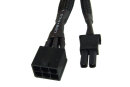 Phobya PCI-E Stromadapter 6pin -&gt; 8pin PCI-E (oder...