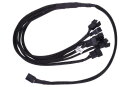 Phobya Y-Kabel 4Pin PWM auf 6x 4Pin PWM 60cm - Schwarz