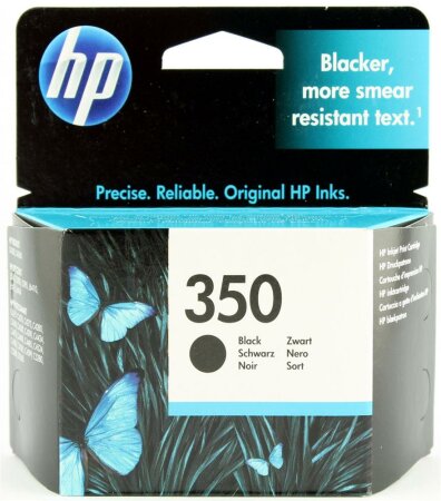 HP 350 Tintenpatrone schwarz