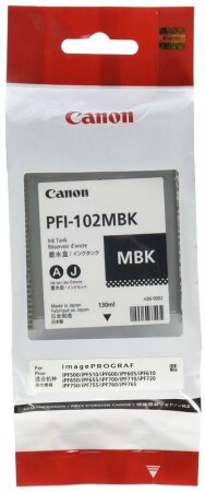 Canon PFI-102MBK schwarz