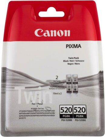 Canon PGI-520BK 2er Pack schwarz