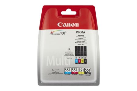Canon CLI-551 Multipack  mehrfarbig
