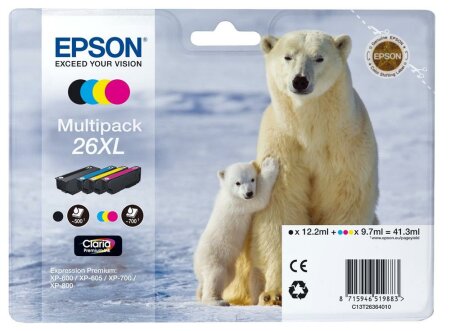 Epson 26 XL Multipack mehrfarbig