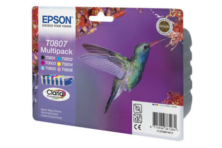 Epson T0807 Multipack mehrfarbig