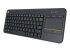 Logitech K400 Plus Wireless Touch Keyboard schwarz, USB, DE