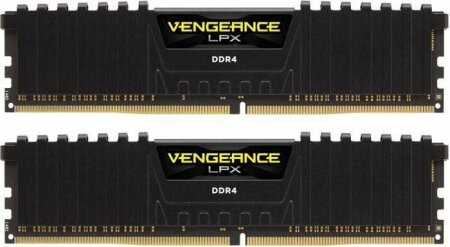 DDR4-3000 16GB Corsair Vengeance LPX Black Kit (2x8GB)