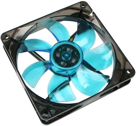 Cooltek Silent Fan 120 LED, blau, 120mm