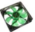 Cooltek Silent Fan 120 LED, grün, 120mm