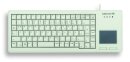 CHERRY G84-5500LUMDE-0 XS Touchpad Keyboard, hellgrau,...