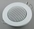 Decken-Einbaulautsprecher "Mini" Halogen-Look, 8cm Ø, 6cm Einbau, weiß