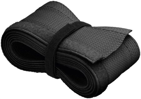 Goobay WireSleeve, flexibler Kabelmantel 1,8m (schwarz)