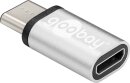 Goobay Adapter USB-C > microUSB-B 2.0 silber