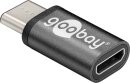 Goobay Adapter USB-C > microUSB-B 2.0 schwarz
