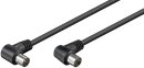 Antennenkabel IEC/Koax Stecker 90° > Buchse...