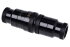 Alphacool Eiszapfen HF Schnellverschlusskupplungsset G3/8 IG mit Reduzierer G1/4 - Deep Black