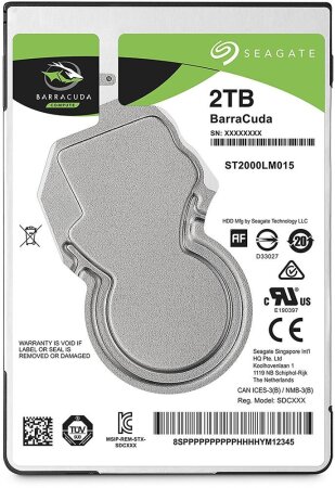 Seagate BarraCuda Compute 2TB, SATA 6Gb/s (2,5")