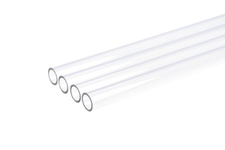 Alphacool HardTube 16/13mm Plexi (PMMA) Klar 80cm - 4er Set