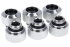 Alphacool Eiszapfen 13mm HardTube Anschraubtülle G1/4 - Chrome Sixpack