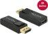 DeLOCK DisplayPort 1.2 (Stecker)/HDMI (Buchse) Adapter, aktiv, schwarz