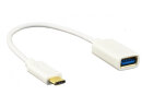 DINIC Kabel USB 3.1 Typ C St. > USB 3.0 A Bu. 0,2m (OTG)