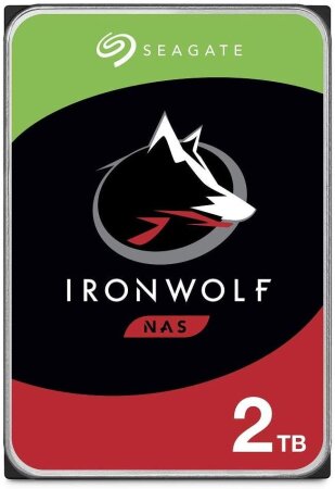 Seagate IronWolf NAS HDD 2TB, SATA 6Gb/s