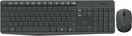 Logitech MK235 Wireless Desktop, USB, DE