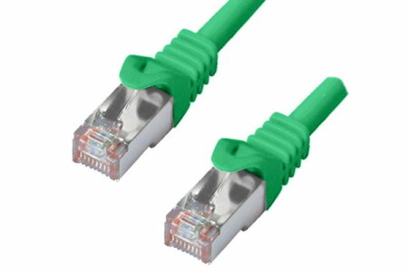 DINIC Cat 6 Netzwerkkabel RJ45, S/FTP (PiMF), 10m, grün