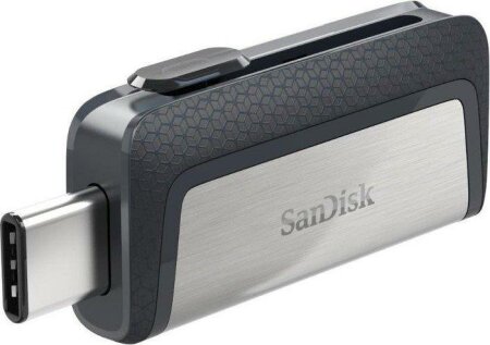 SanDisk Ultra Dual Drive Typ-C 64GB, USB-C 3.0/USB-A 3.0