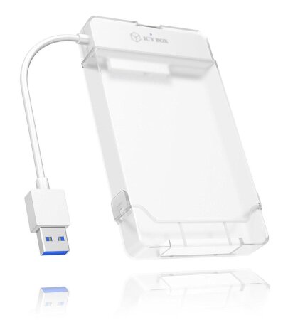 ICY BOX SSD/HDD Gehäuse 2,5" SATA 6Gb>USB 3.0